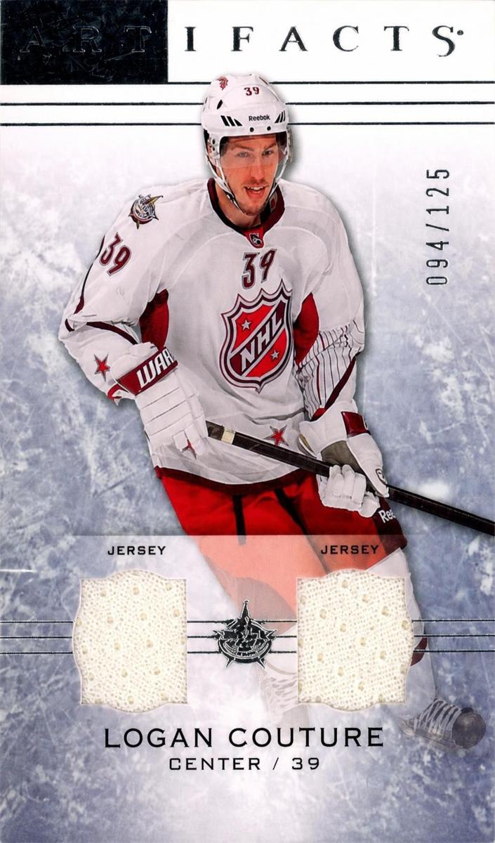 2014 Upper Deck Artifacts Logan Couture [Ruby] #92 card