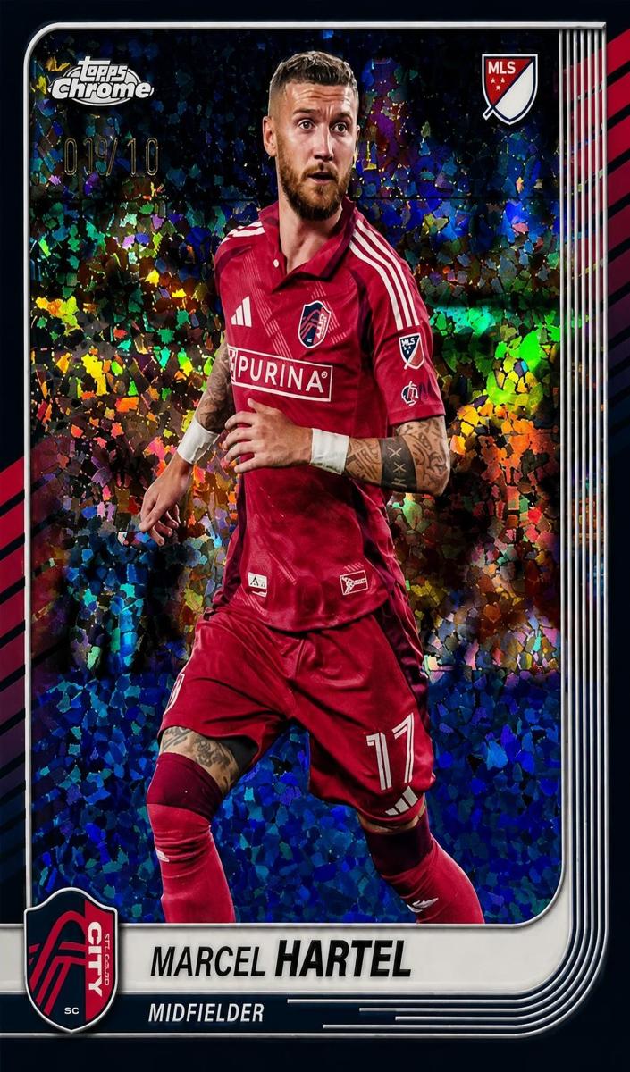 2025 Marcel Hartel [Black Mini-Diamonds Refractor] #168