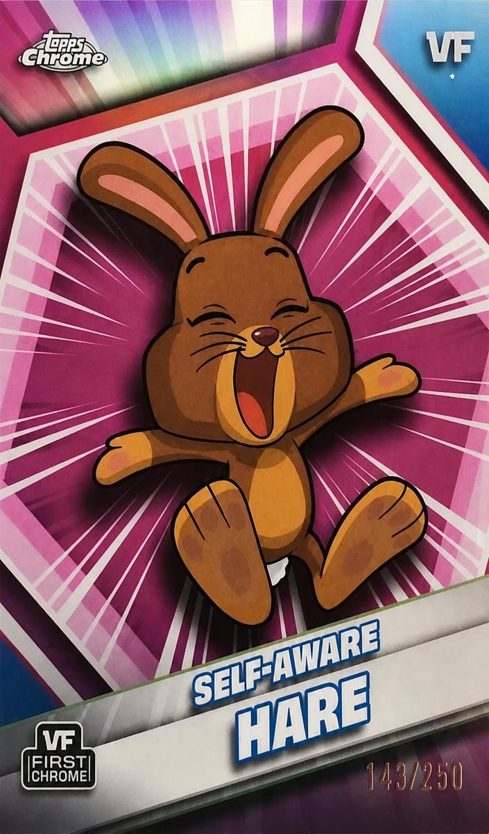 2026 Self-Aware Hare [Gold Refractor] #150