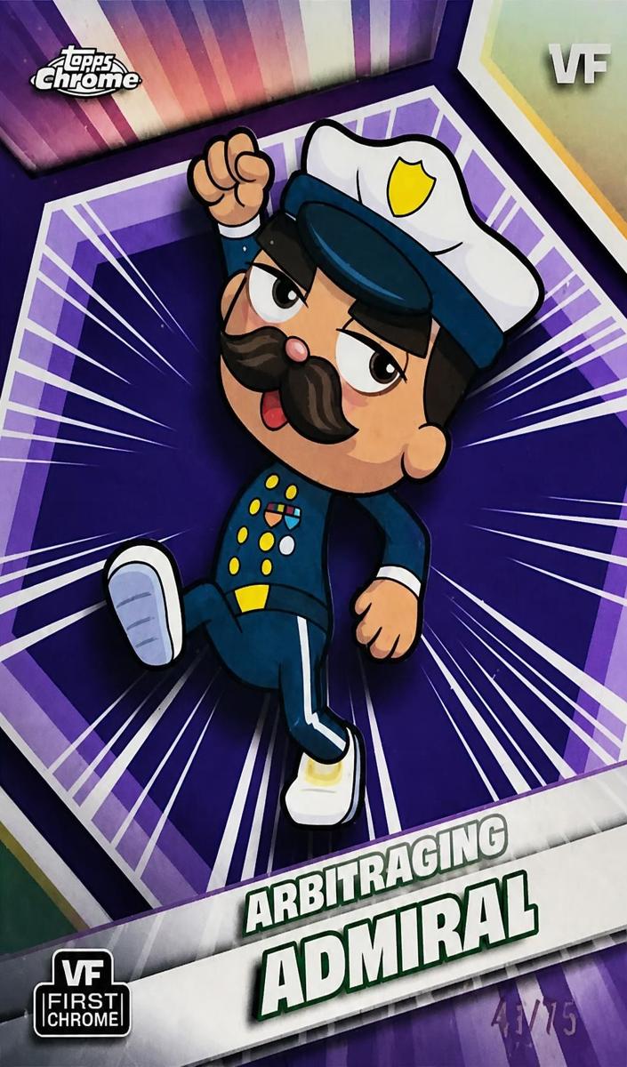 2026 Arbitraging Admiral [Purple Refractor] #21