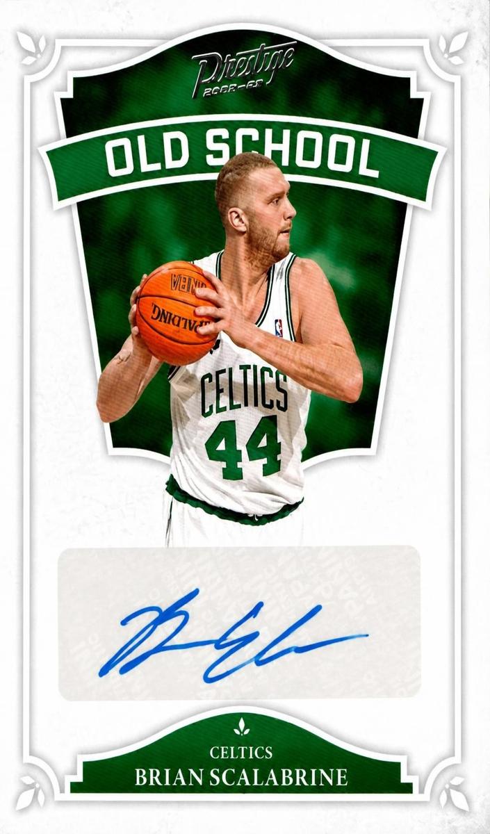2022 Panini Chronicles Brian Scalabrine #OSA-BSB card