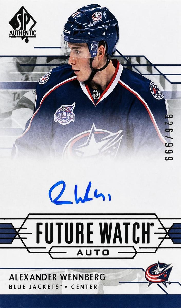 Alexander Wennberg - 2014 SP Authentic Hockey