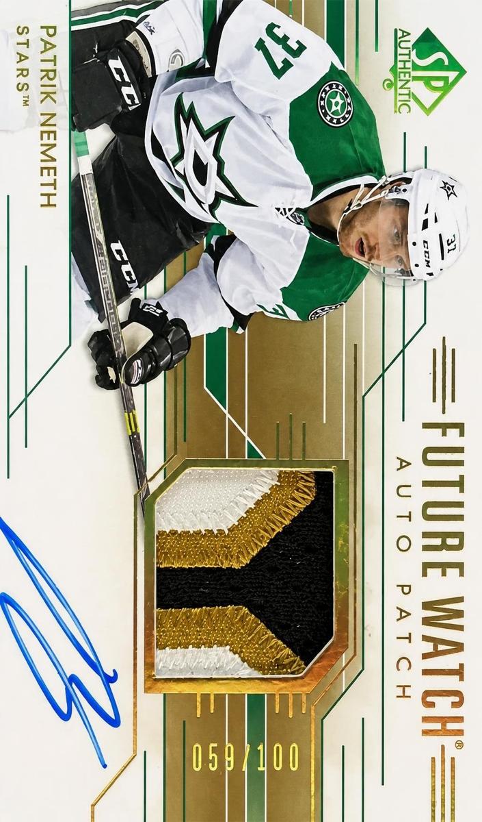 2014 SP Authentic Patrik Nemeth #270 card