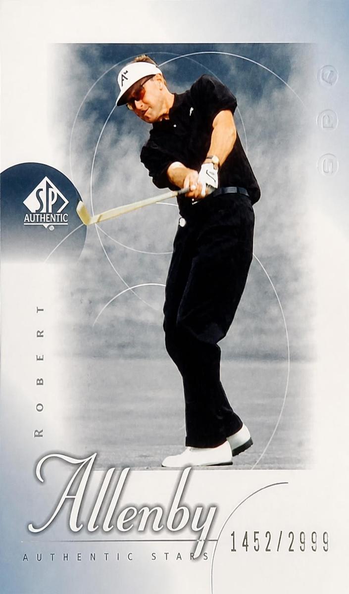 2001 Robert Allenby [Gold] #57