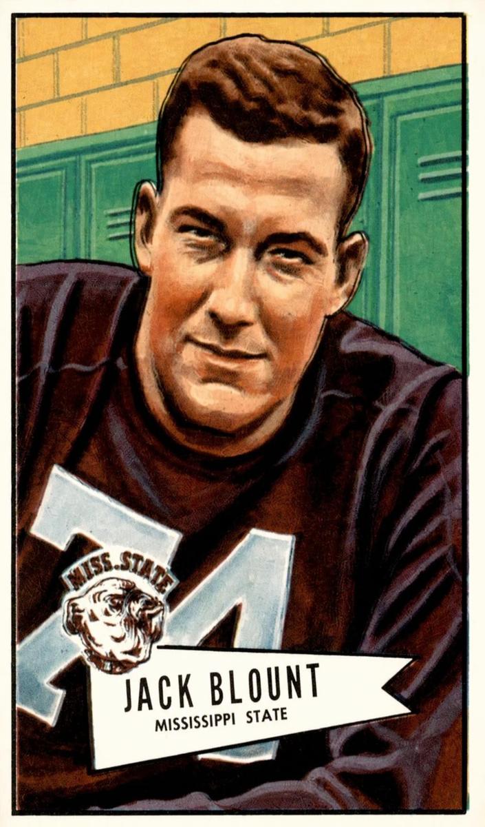 1952 John Carr Blount #80