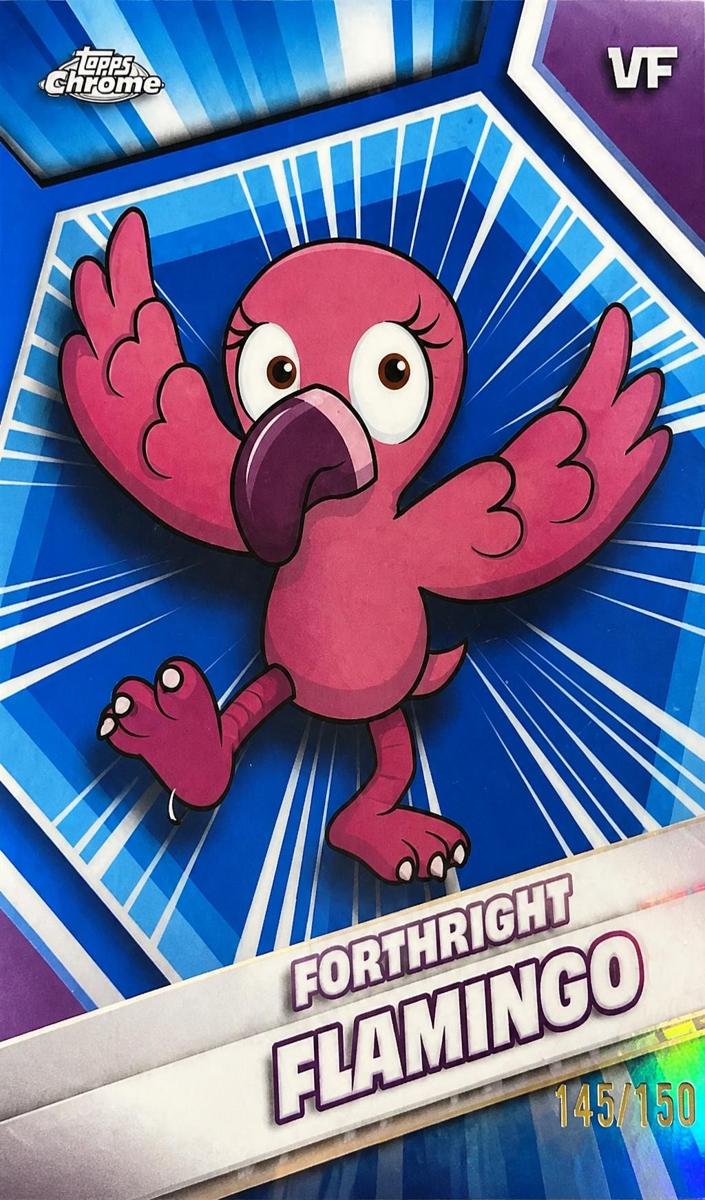 2026 Forthright Flamingo [Blue Refractor] #79