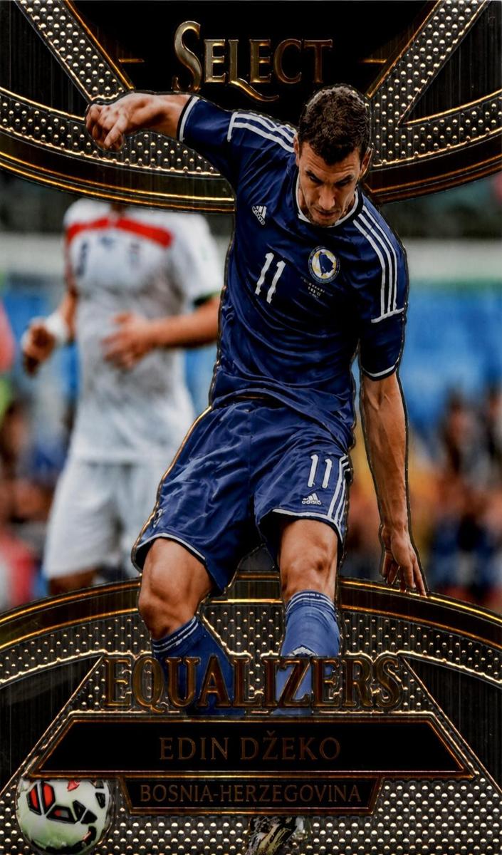 2015 Panini Select Edin Dzeko #3 card