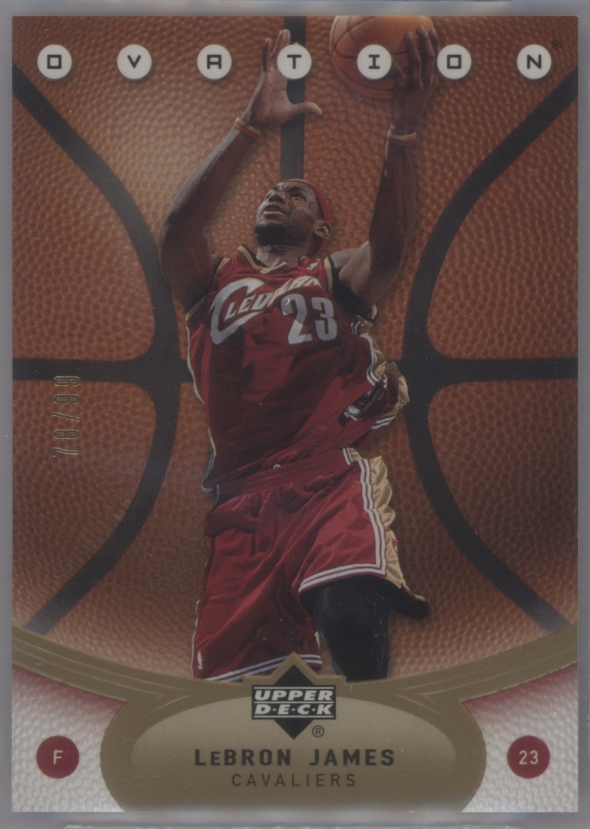 2006 LeBron James [Gold] #13
