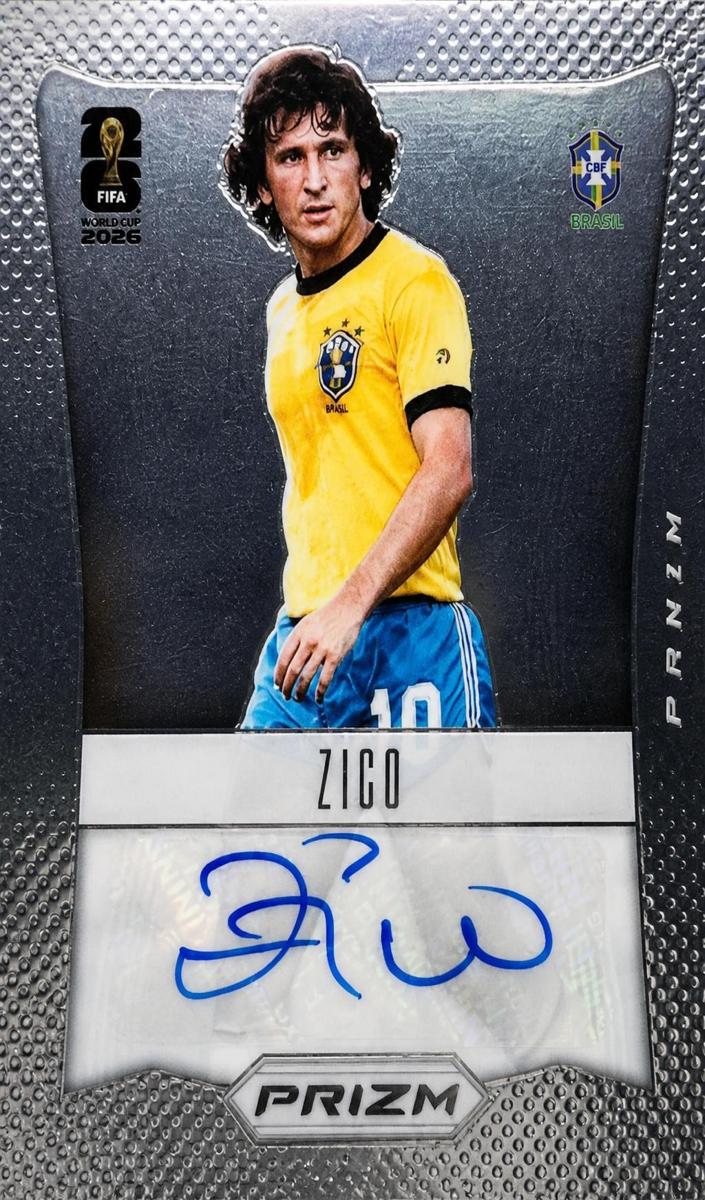 2026 Panini Prizm FIFA World Cup Zico #12-Z card