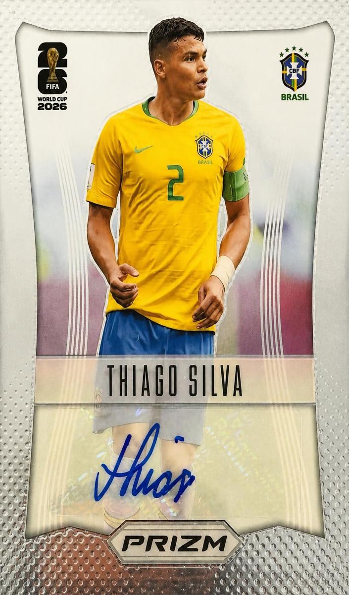 2026 Panini Prizm FIFA World Cup Thiago Silva #12-TS card