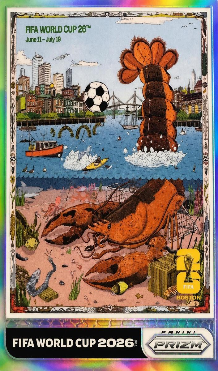 2026 Panini Prizm FIFA World Cup Boston #7 card