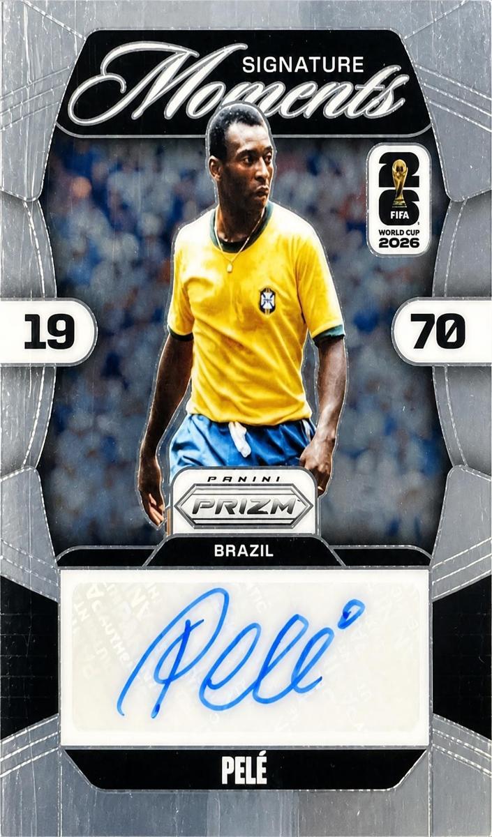 2026 Panini Prizm FIFA World Cup Pele #SM-P card