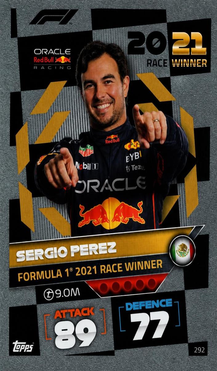 2022 Sergio Perez #292