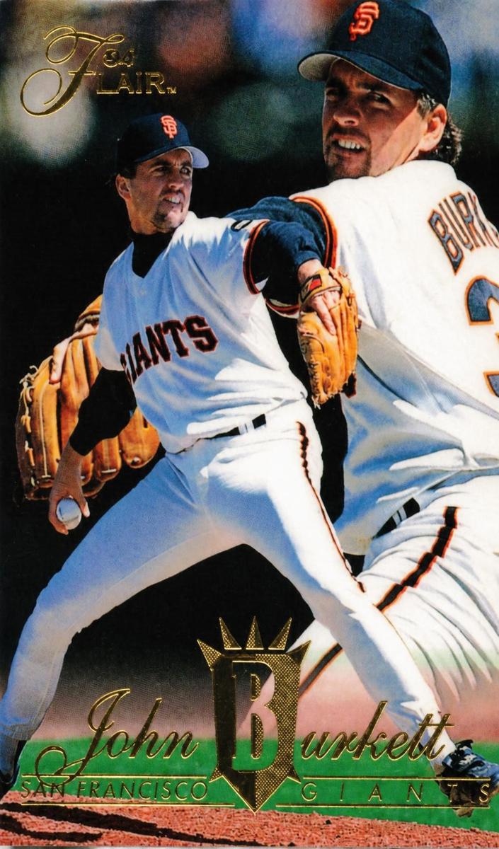 1994 Flair John Burkett #240 card