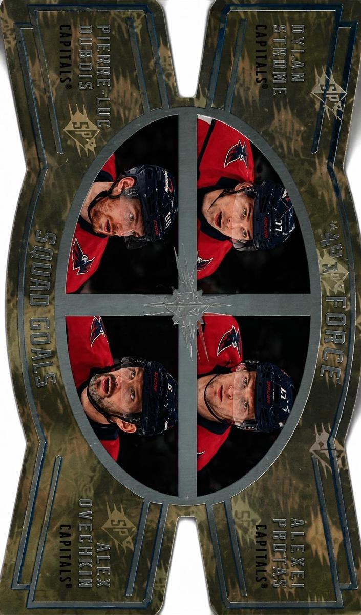 2025 Aliaksei Protas / Alex Ovechkin / Pierre-Luc Dubois / Dylan Strome #SF-SPDO
