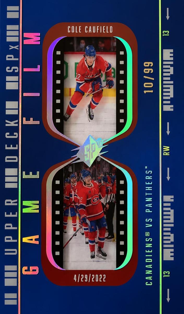 2025 Cole Caufield [Blue] #GF-7