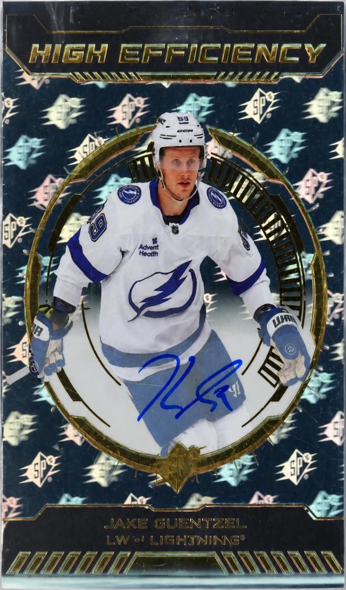 2025 SPx Jake Guentzel #HE-20 card