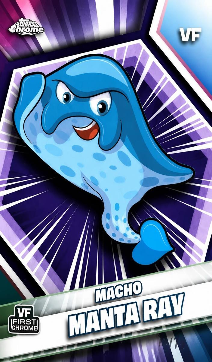 2026 Macho Manta Ray [Purple Refractor] #117