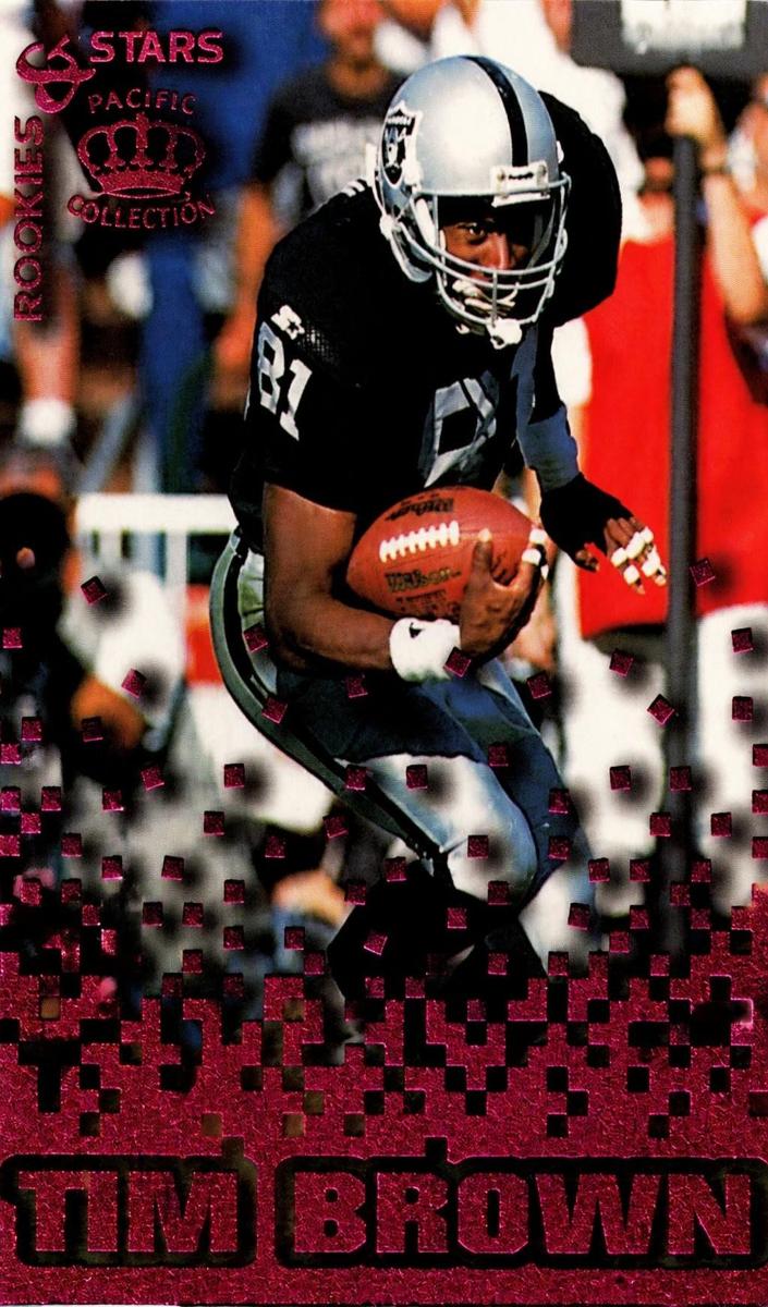 1995 Tim Brown [Raspberry] #RS-24