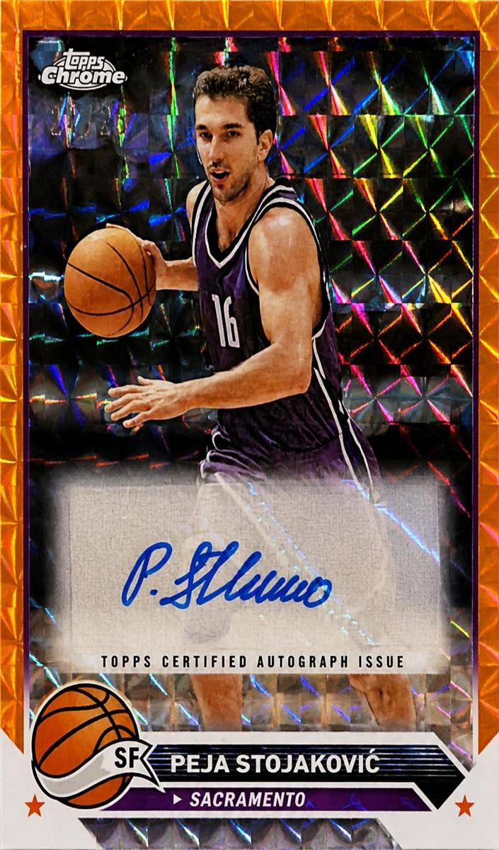 2023 Peja Stojakovic #CG-PST
