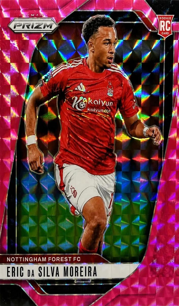 2024 Panini Prizm Premier League Eric da Silva Moreira [Pink Mosaic] #263 card