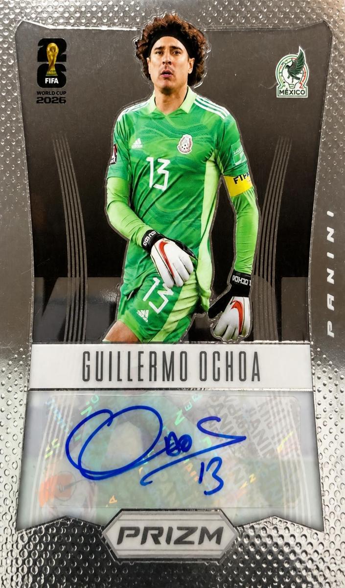 2026 Panini Prizm FIFA World Cup Guillermo Ochoa [Black] #12-GO card