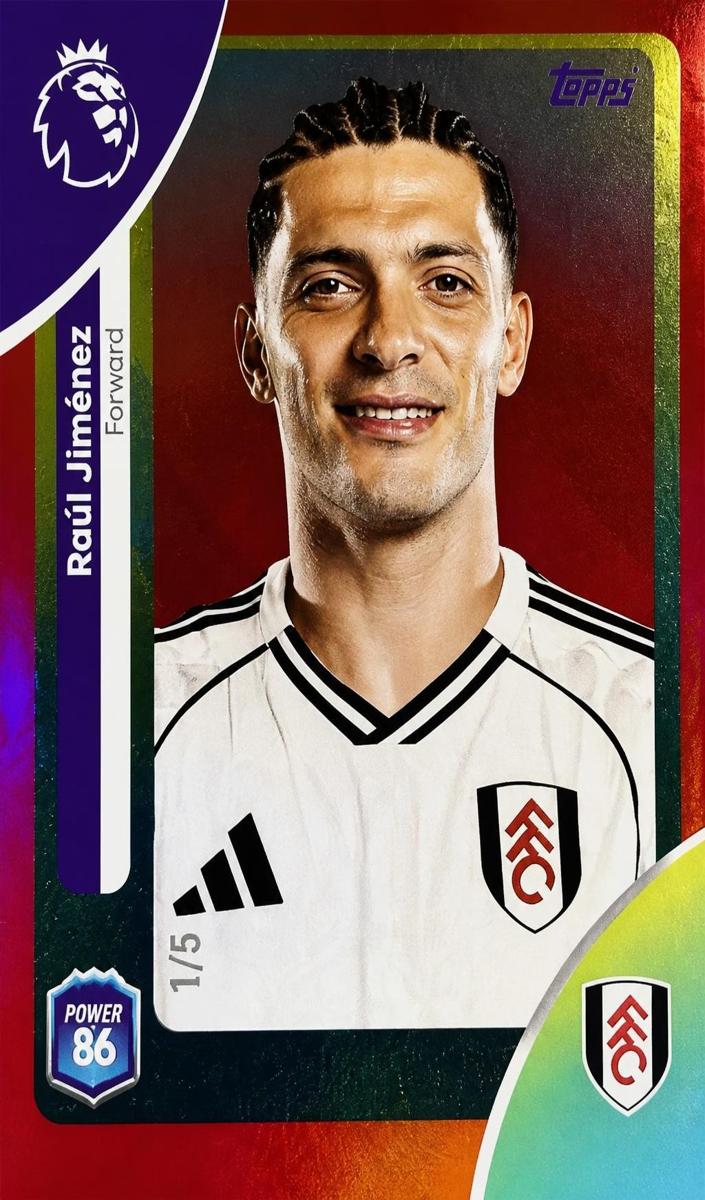2025 Topps Premier League Raul Jimenez #159 card