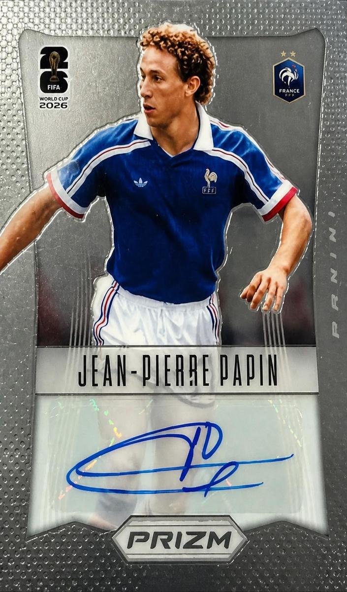 2026 Panini Prizm FIFA World Cup Jean-Pierre Papin #12-JPP card