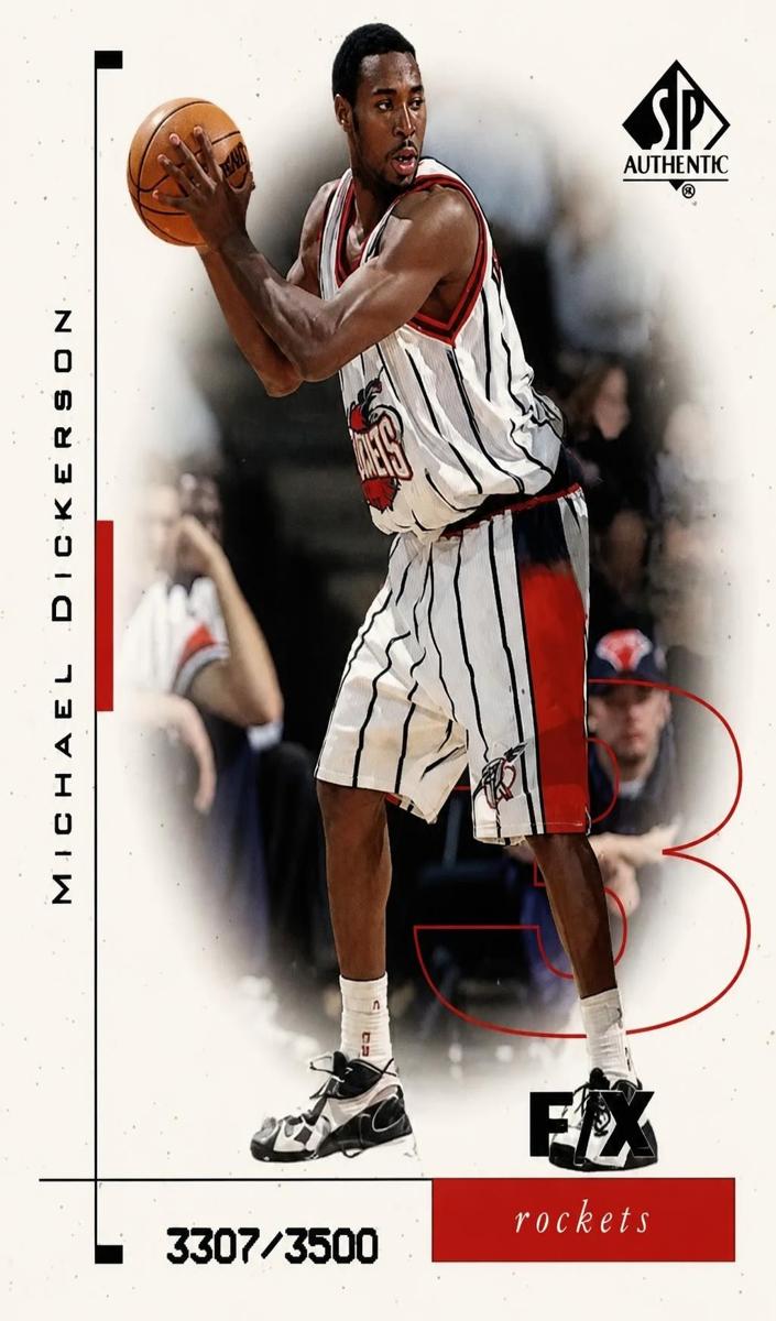 1998 SP Authentic Michael Dickerson #104 card