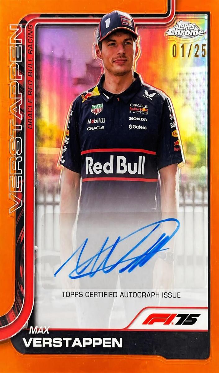 2025 Max Verstappen [Orange Refractor] #CAC-VER