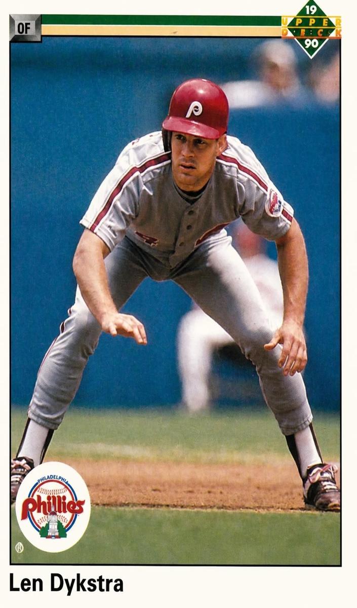 1990 Upper Deck Lenny Dykstra #472 card