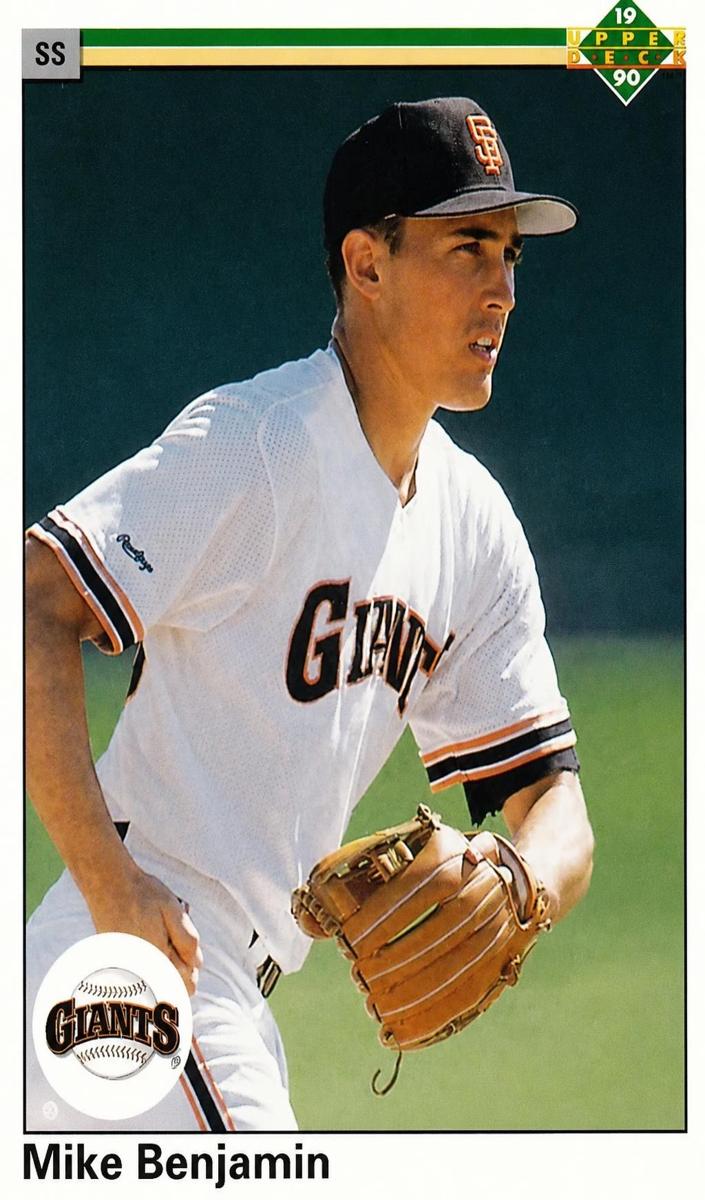 1990 Upper Deck Mike Benjamin #750 card