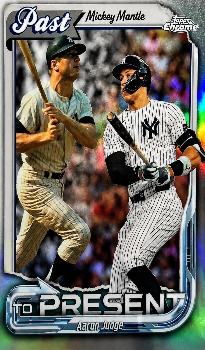 Mickey Mantle 2026 Topps Chrome Baseball card