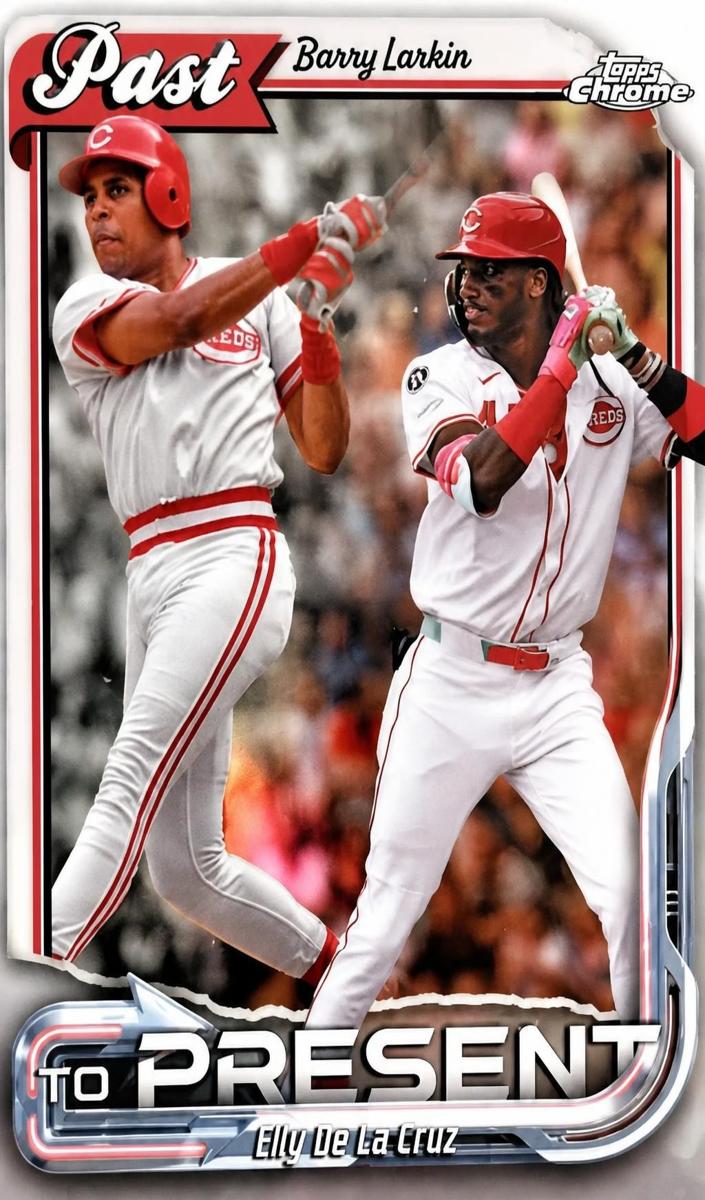 Barry Larkin 2026 Topps Chrome Baseball card