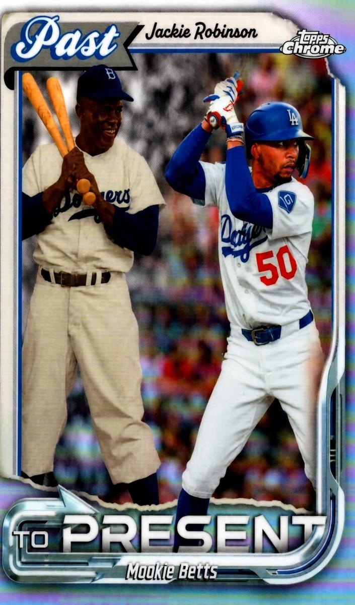 Jackie Robinson 2026 Topps Chrome Baseball card