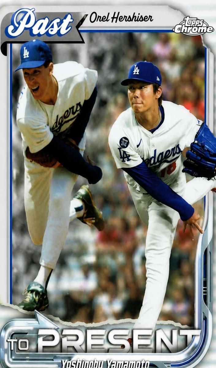 Orel Hershiser 2026 Topps Chrome Baseball card
