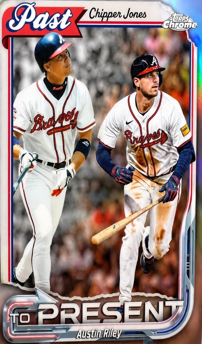 Chipper Jones 2026 Topps Chrome Baseball card