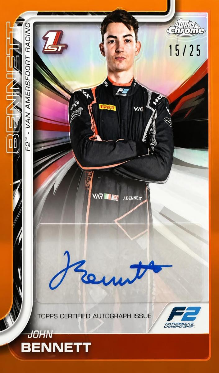 2025 John Bennett [Orange Refractor] #CAC-BEN