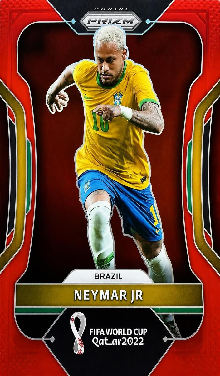 2022 Panini Prizm FIFA World Cup Qatar Neymar Jr [Red] #32 card