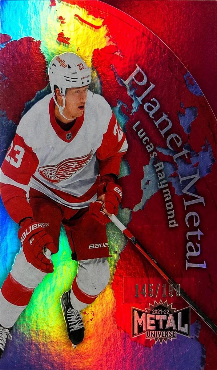 2021 Skybox Metal Universe Lucas Raymond #PM-6 card