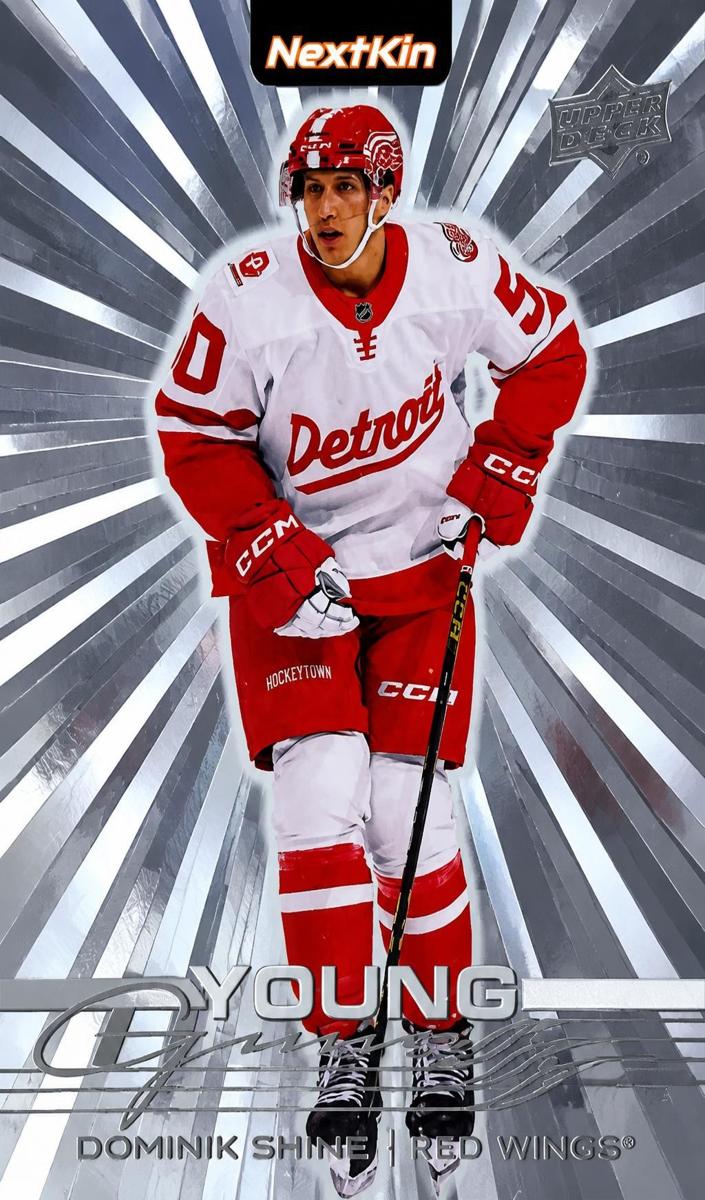 2025 Upper Deck Dominik Shine [Outburst Silver] #234 card