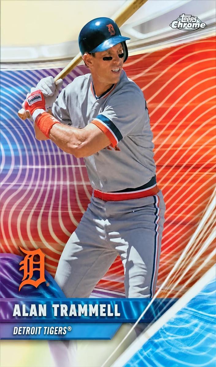 Alan Trammell 2026 Topps Chrome Baseball card