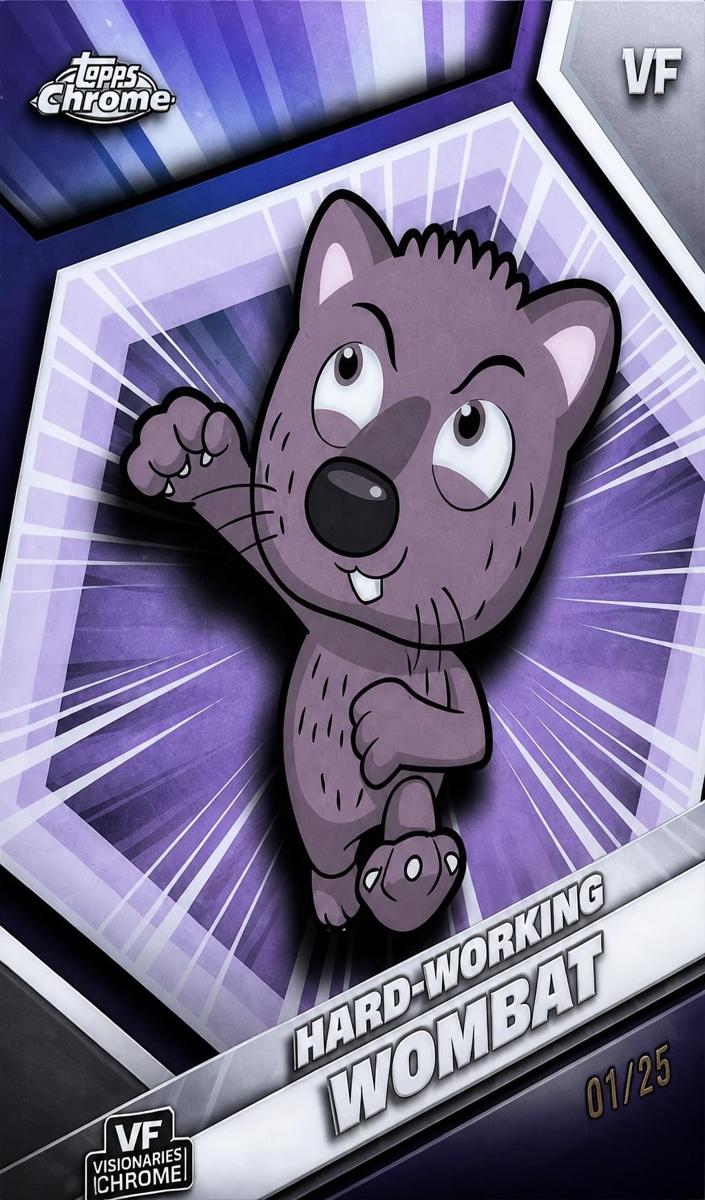 2026 Hard-Working Wombat [Pearl Refractor] #91