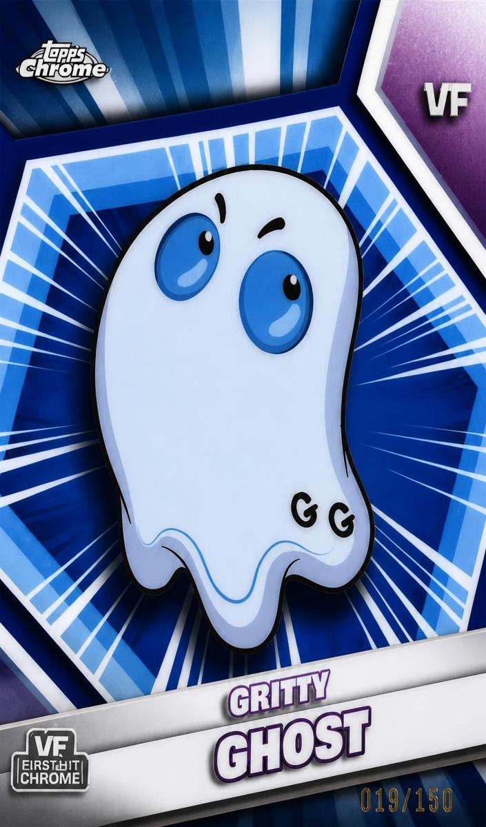 2026 Gritty Ghost [Blue Refractor] #16