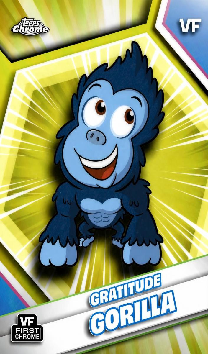 2026 Gratitude Gorilla [Yellow Refractor] #89