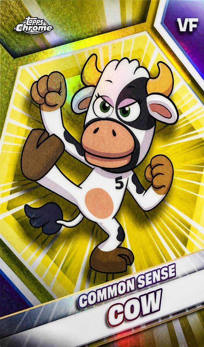 2026 Common Sense Cow [Yellow Refractor] #49