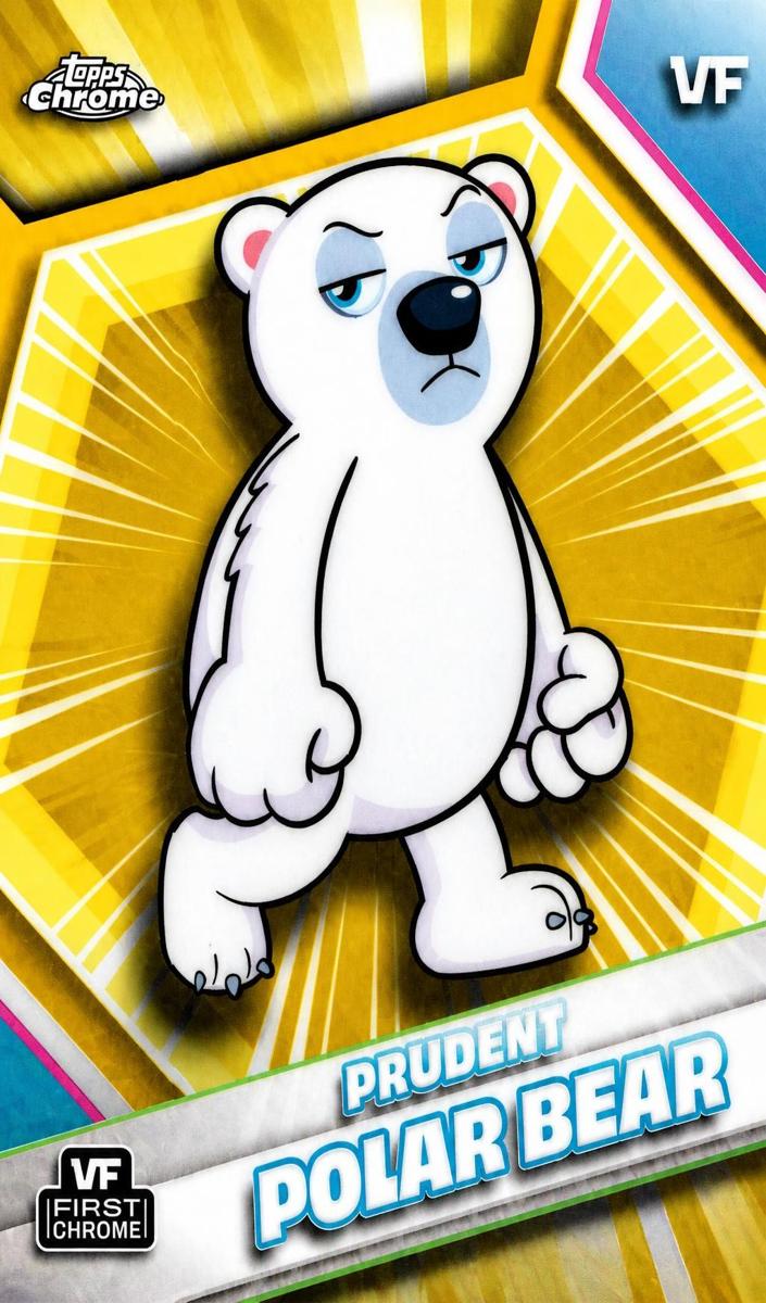 2026 Prudent Polar Bear [Yellow Refractor] #144