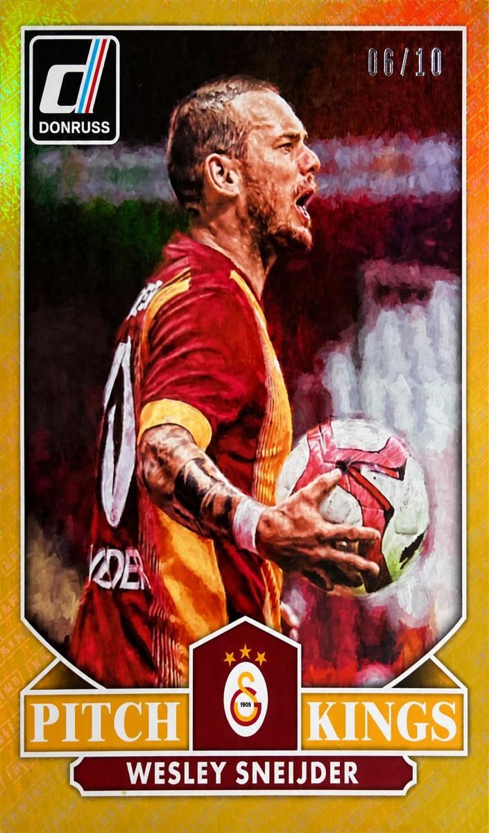 2015 Panini Donruss Wesley Sneijder #24 card