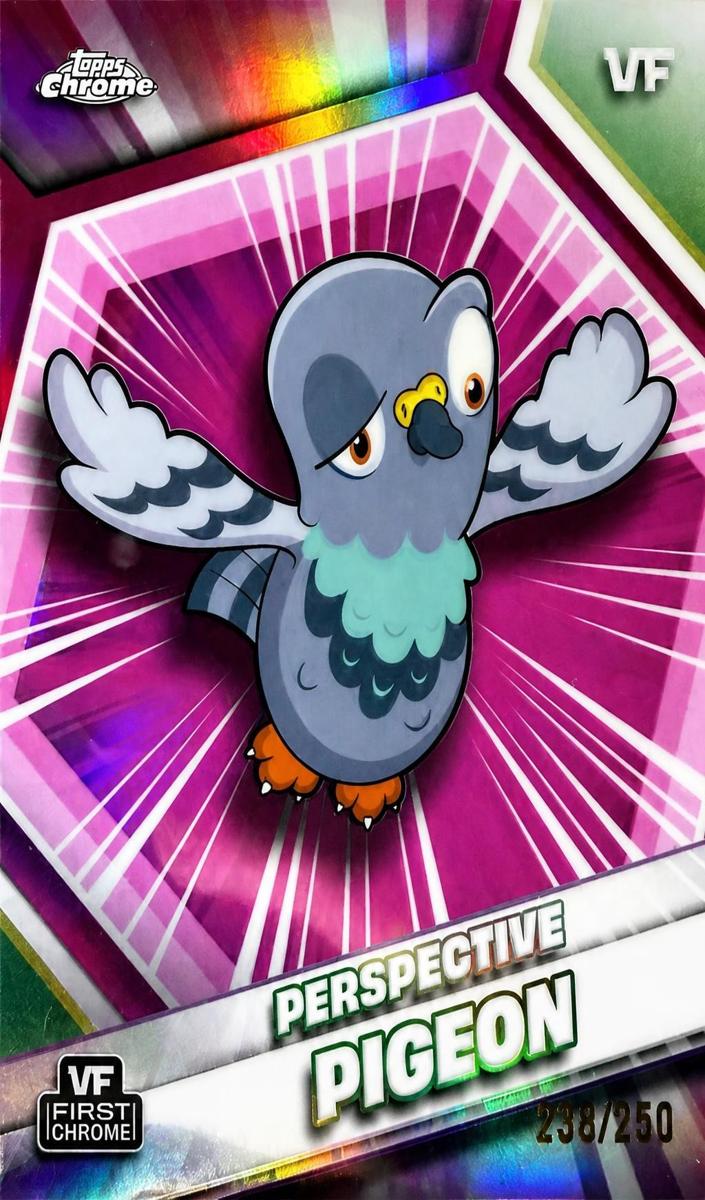 2026 Perspective Pigeon [Pink Refractor] #136