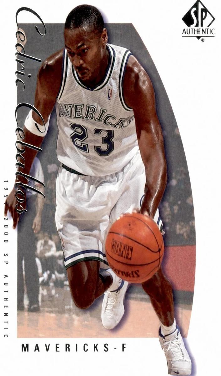 1999 SP Authentic Cedric Ceballos #17 card